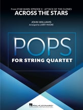 Across the Stars for String Quartet cover